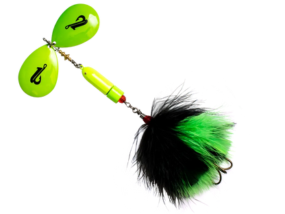 Livingston Lures EBS Spinner 158 цвят Chartreuse Black