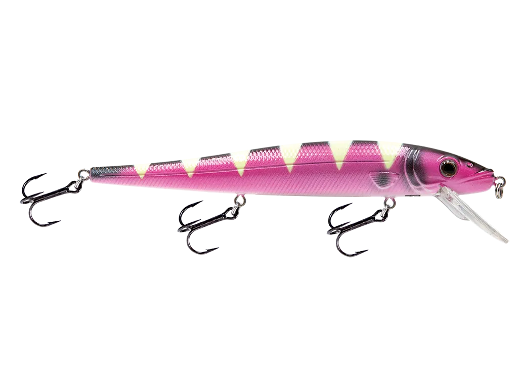 Livingston Lures Walleye Jerkbait 136 воблер: Purple Tiger 
