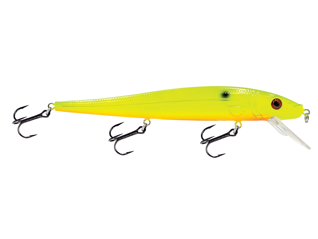 Livingston Lures Walleye Jerkbait 136 воблер: Yellow Sunshine