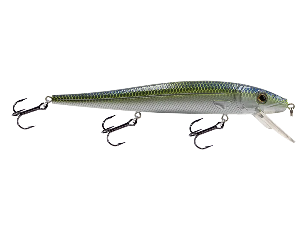 Livingston Lures Walleye Jerkbait 136 воблер: Chrome XXX Shad