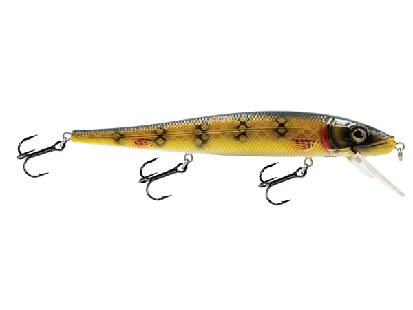 Livingston Lures Walleye Jerkbait 136 воблер: Natural Perch