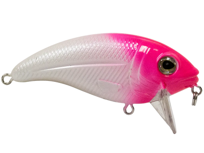 Livingston Lures Bull Nose SW: Pink Head/White Body