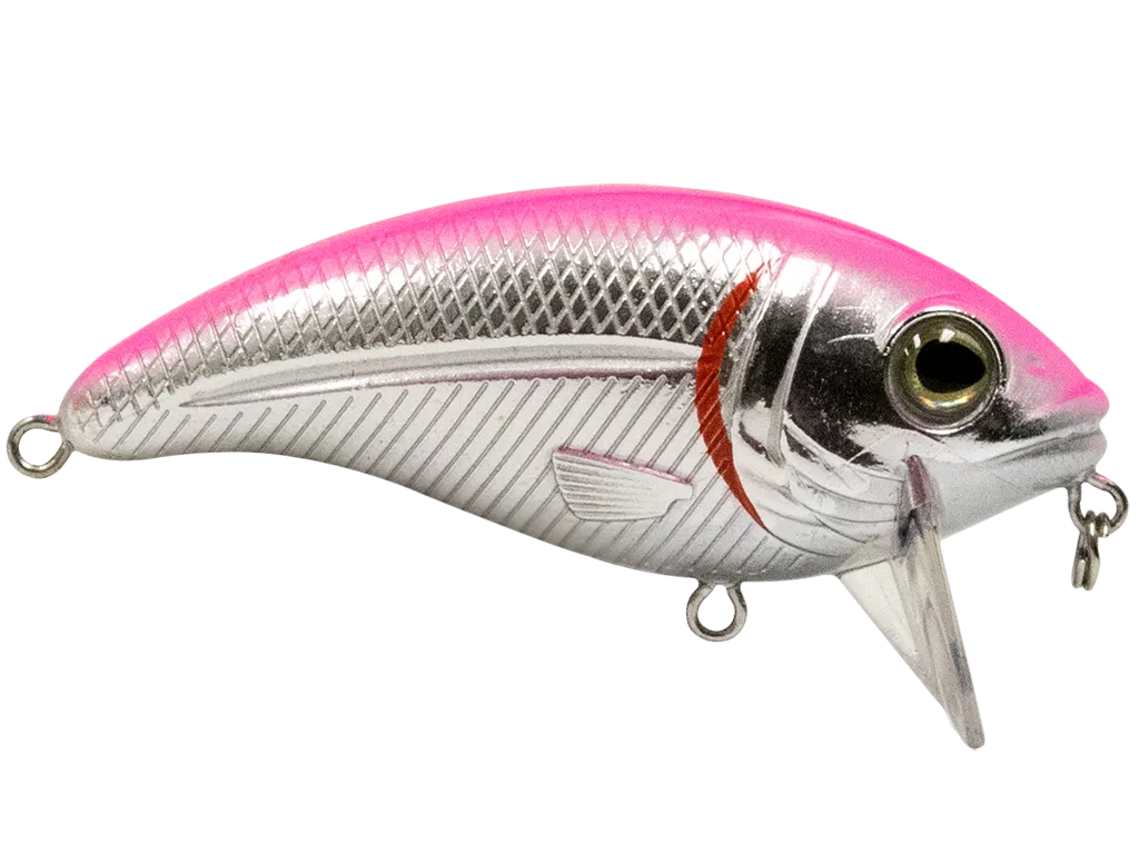 Livingston Lures Bull Nose SW: Pink Back/Chrome Belly