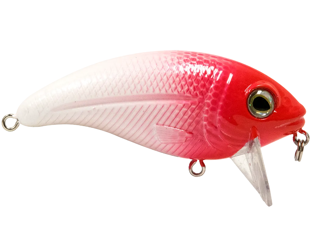 Livingston Lures Bull Nose SW: Red White & True