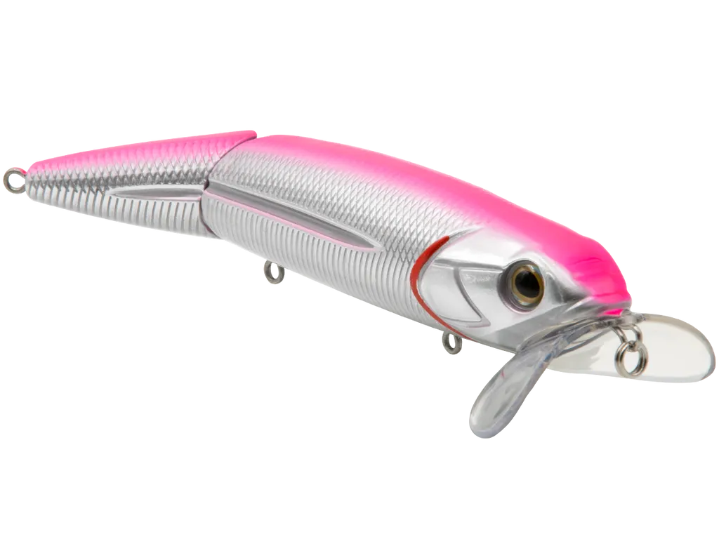Livingston Lures Walking Boss II Inshore SW: Pink Back/Chrome Belly
