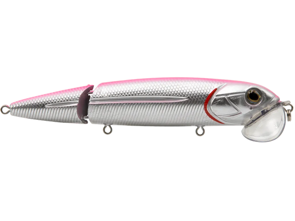 Livingston Lures Walking Boss II Inshore SW: Pink Back/Chrome Belly