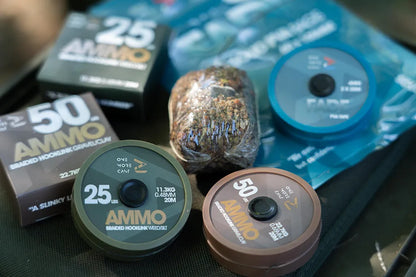 Монтажи с повод OMC AMMO CAMO BRAIDED HOOKLINK