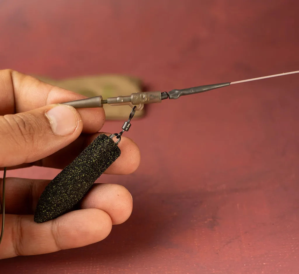 Готов монтаж OMC META ALL-IN-1 RIG FUZED LEADER LEADCLIP CORNALINER SPINNER