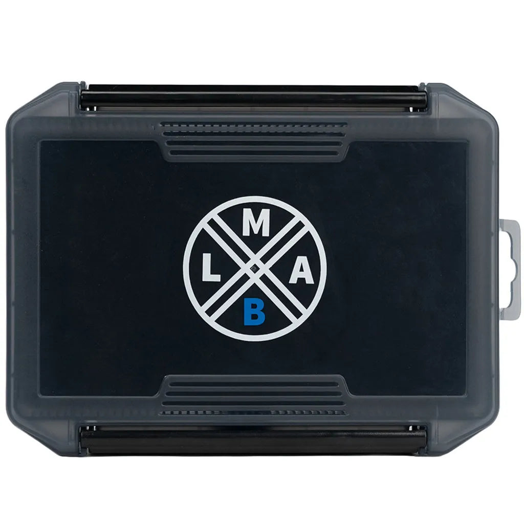 LMAB Jig -Rig Box with EVA Foam - S: Super Shallow: Top View