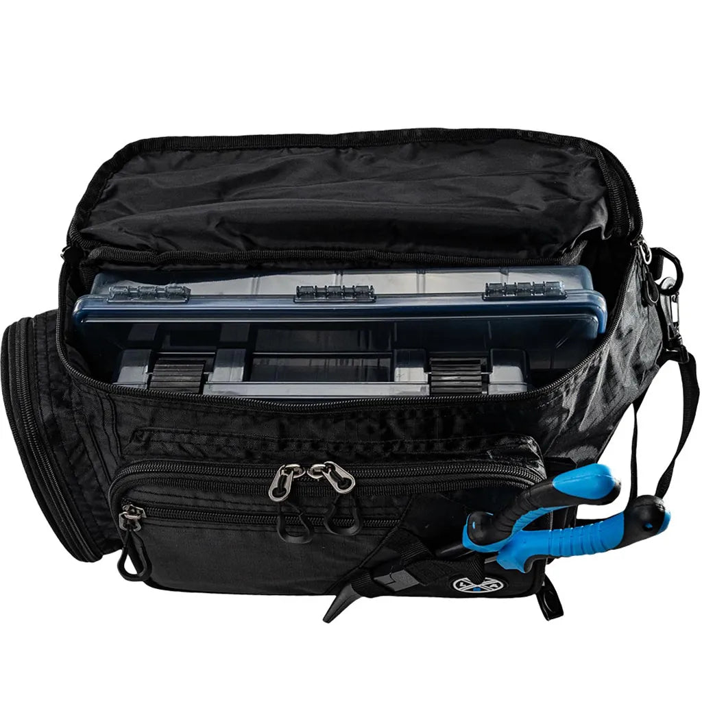 LMAB MOVE Sling Bag Pro: Open Top with Tackle Boxes Inside