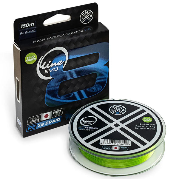 LMAB O-Line EVO 8x Braid: 0.20mm, 12.3kg