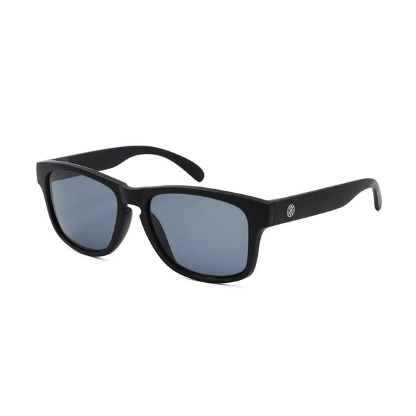 LMAB Sclera Polarised Sunglasses: Black/Charcoal Black 07