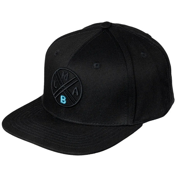 LMAB Snapback Cap Logo: Black