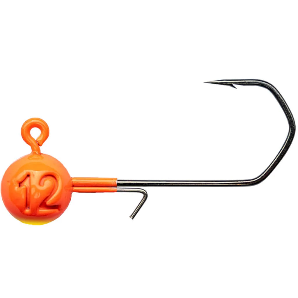 Monkey Lures Monkey Hooks 1/0: Orange/Yellow