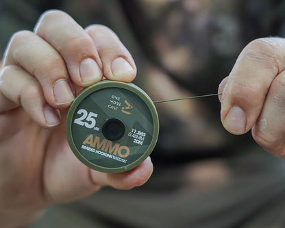 Повод OMC AMMO CAMO BRAIDED HOOKLINK 25lbs