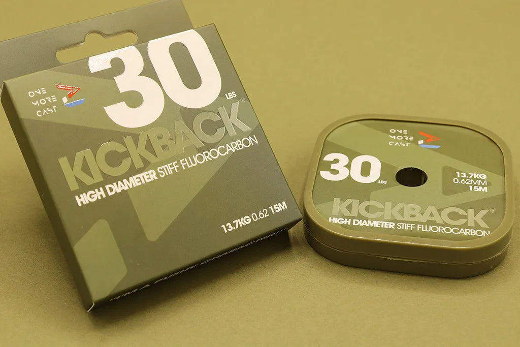 Повод KICKBACK HIGH DIAMETER STIFF FLUOROCARBON 30lbs